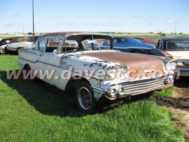 Old 1958 Chevy Delray Project car