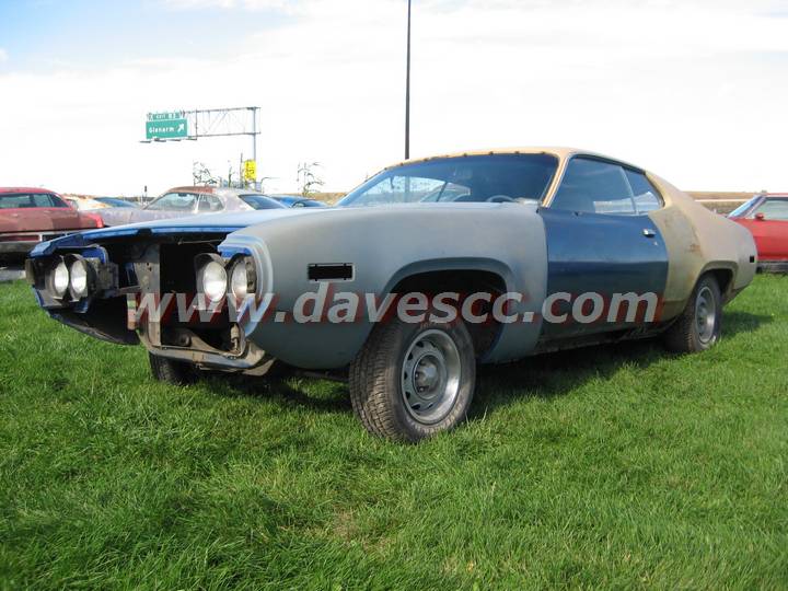 1971 Roadrunner Muscle Car Project